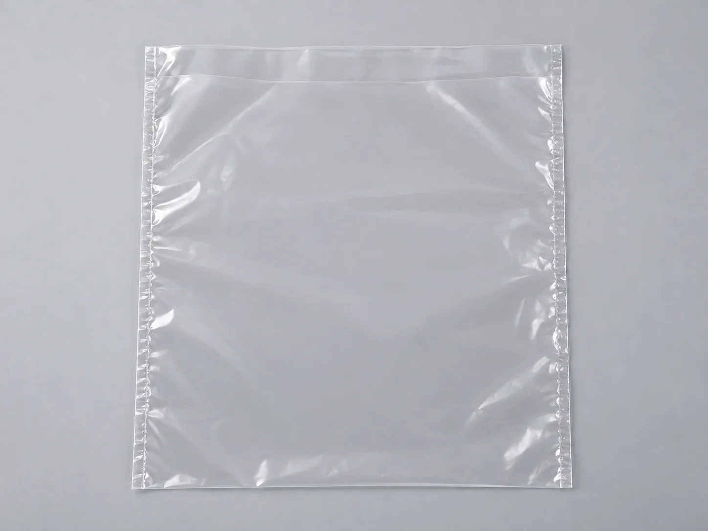 PE flat bag detail